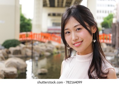 Young Woman Going On A Date Outdoors