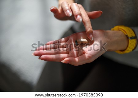 Similar – wedding ring for wedding couple on wedding day