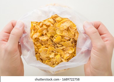 Download Corn Flakes Bag Stock Photos Images Photography Shutterstock Yellowimages Mockups