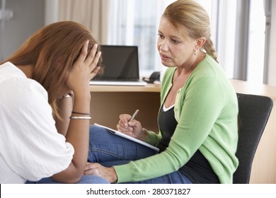 Young Woman Having Counselling Session