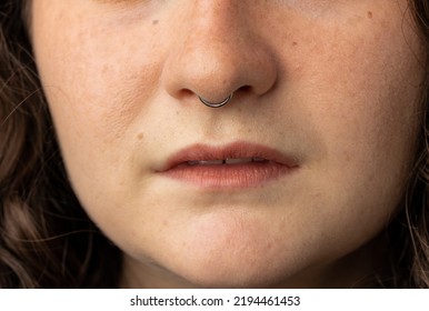 Young Woman With Nose Ring