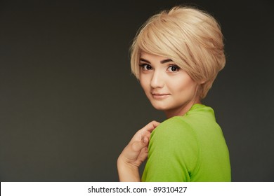 Beauty Hair Short Images Stock Photos Vectors Shutterstock