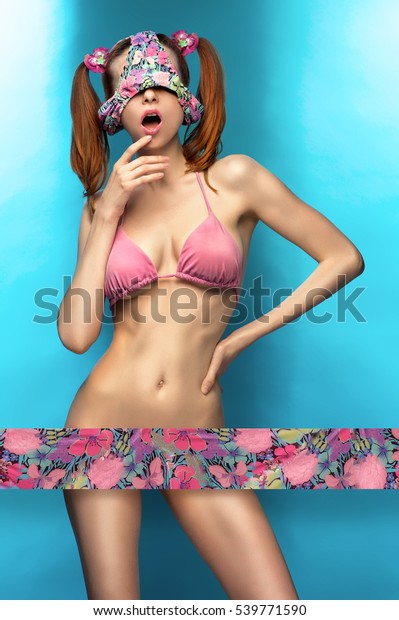 Girl In Underwear Swimwear