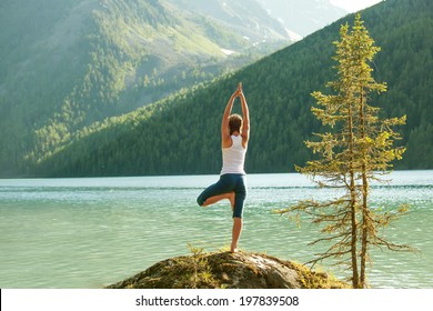Unødvendig Hele tiden Lave om Nature Yoga Images, Stock Photos & Vectors | Shutterstock