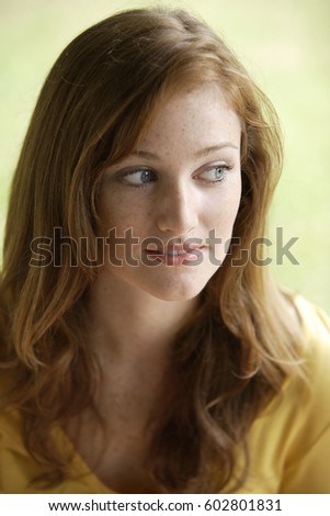 Similar – Portrait of a woman at the Baltic Sea