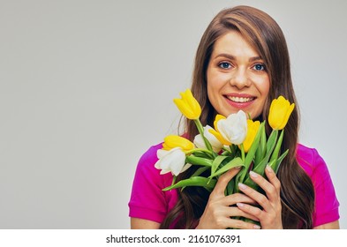 3,001 Holding flowers in front of face Images, Stock Photos & Vectors ...