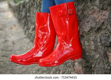 she outdoor rubber boots