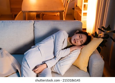 Young Woman Returning Home From Work