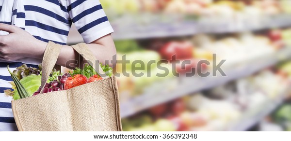 shopping bolsa supermarket