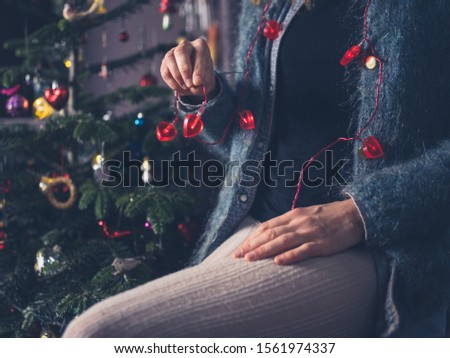 Similar – Image, Stock Photo couple christmas Lifestyle