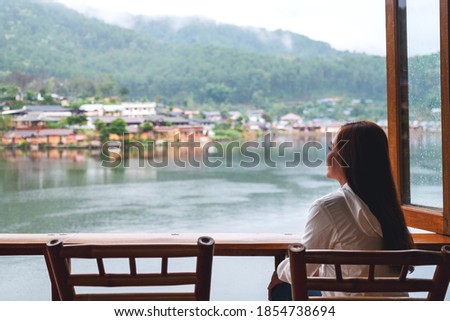 Similar – Image, Stock Photo balkonies Town