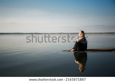 Similar – Image, Stock Photo relaxation Colour photo