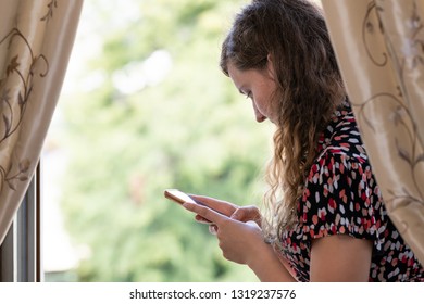 Blind Person Using Phone Stock Photos Images Photography