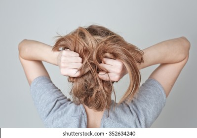 Tear Hair Out Images Stock Photos Vectors Shutterstock