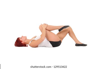 Knees Chest Stretch Images Stock Photos Vectors Shutterstock