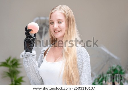 Similar – Foto Bild Äpfel von Hand vom Ast pflücken