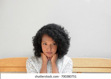 Young Woman in White Dress - Powered by Shutterstock