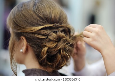 Imagenes Fotos De Stock Y Vectores Sobre Prom Hairstyles