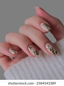 Young woman's designs and