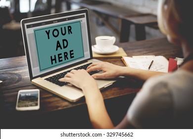 Your Ad Here Advertising marketing Commercial Concept