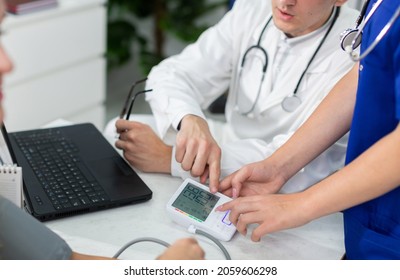 Your Doctor Discusses Your Blood Pressure Results.