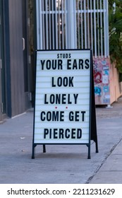 Your Ears Feels Lonely, Get Pierced