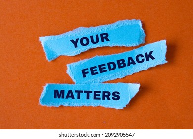 377 Your feedback counts Images, Stock Photos & Vectors | Shutterstock