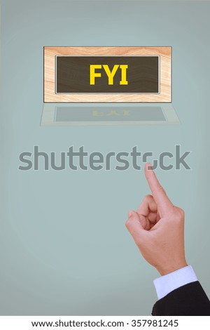 For Your Information
