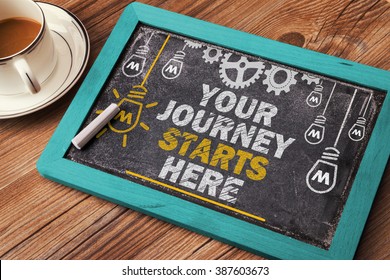 293 Your Journey Starts Here Images, Stock Photos & Vectors | Shutterstock