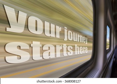 Your Journey Starts Here Images, Stock Photos & Vectors | Shutterstock