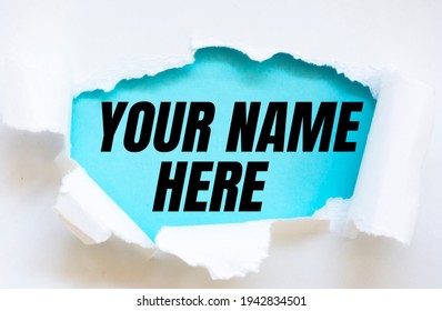 Your Name Here Images Stock Photos Vectors Shutterstock