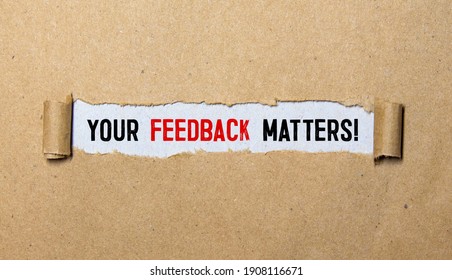 377 Your feedback counts Images, Stock Photos & Vectors | Shutterstock