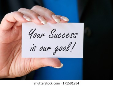 Your Success Is Our Goal !