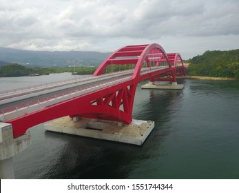 The Youtefa Bridge In Jayapura Papua Under Construction 