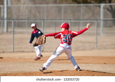 Youth Baseball Pitcher