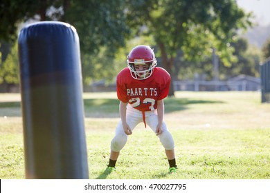 Youth Football Player