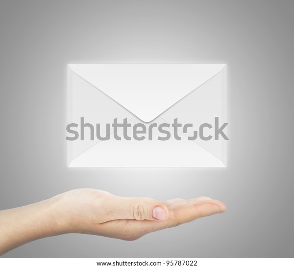 Youve Got Mail Envelope Human Hand Stock Photo Edit Now