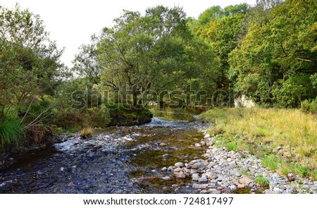 Ystwyth river