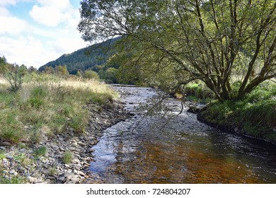 Ystwyth River In Mid Wales