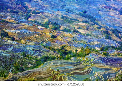 Yuanyang Terrace, Yunnan, China
