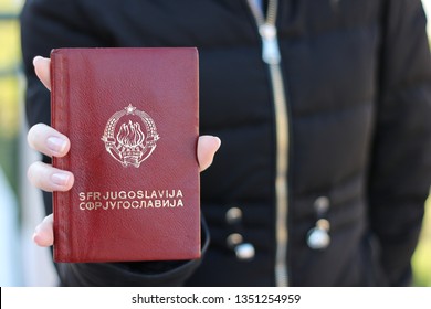 Yugoslav Passport In Hand