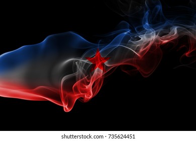 Yugoslavia Smoke Flag