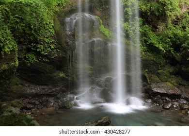 Yuhi Falls Western Minamiashigara Kanagawa Japan Stock Photo 430428277 ...