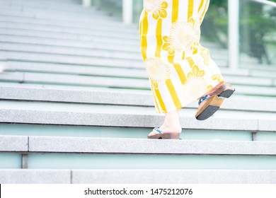 Yukata Bon Dance Festival　 Feet