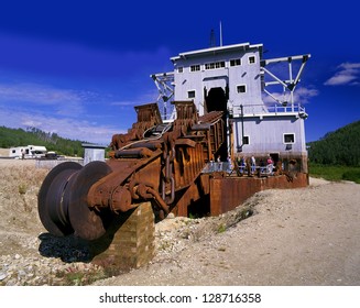 Yukon - Abandoned Gold Dredge In The Bonanza Creek