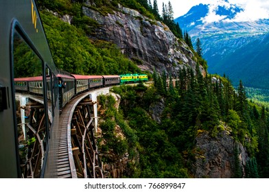 Yukon Train Ride Landskape