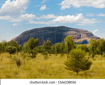 Yulara, Northern Territory/ Australia-Nov 20, 2014: Uluru Kata Tjuta National Park In Australia. World Famous Tour Destination.