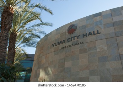 Yuma, Arizona, USA - Sep 12th, 2014 - Yuma City Hall.