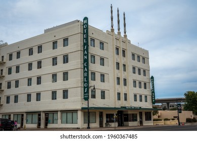 Yuma, AZ, USA - December 22, 2019: The Hotel San Carlos