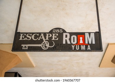 Yuma, AZ, USA - December 22, 2019: The Escape Room